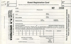 Registration Card