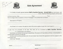 Sales Agreement Form