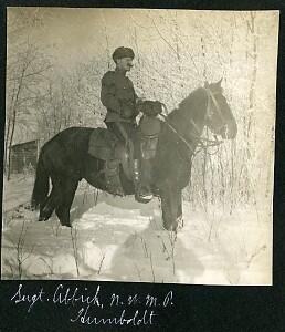 Sergt. Abbick, North West Mounted Police - Humboldt
