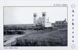 Silver Jubilee Mass, St. Peter's Abbey in Muenster, Saskatchewan