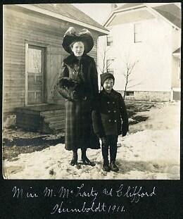 Miss M. McLarty and Clifford - Humboldt