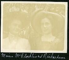 Miss McClocklin and Miss Richardson - Humboldt