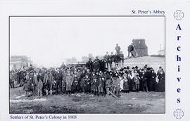 Settlers of St. Peter's Colony - Rosthern