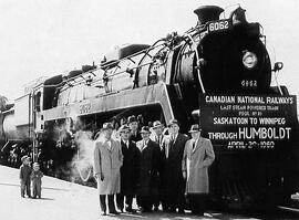 Last Steam Powered Train Through Humboldt