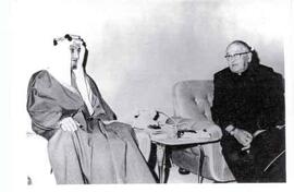Athol Murray with King Faisal