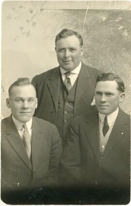 Portrait of Three Men