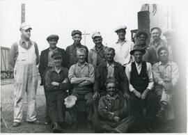 CN Workers In Biggar, Saskatchewan