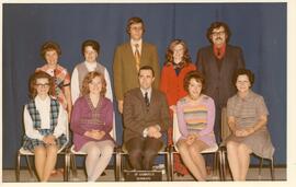 St. Gabriel's School Staff 1972-73 in Biggar, Saskatchewan