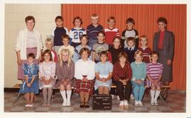 The Woodrow Lloyd School Fourth Grade Class of 1984-85 in Biggar, Saskatchewan