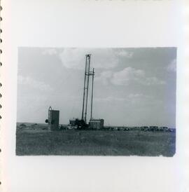 Oil Drilling Operation West of Biggar, SK