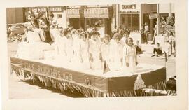 "J.O.B's Daughters Parade Float" in Biggar, SK