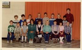 The Woodrow Lloyd School Fourth Grade Class of 1982-83 in Biggar, Saskatchewan