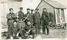 CN Workers In Biggar, Saskatchewan
