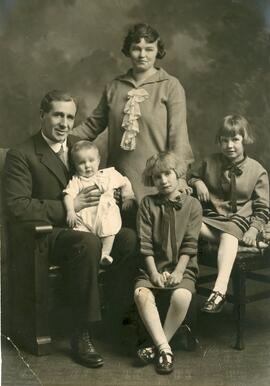 The Brownlee Family in Biggar, Saskatchewan