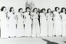 The Graduating Class of 1948 in Biggar, Saskatchewan