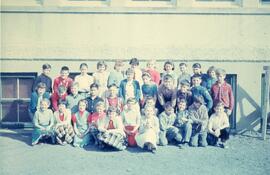 The Fifth Grade Class of 1959-60 in Biggar, Saskatchewan