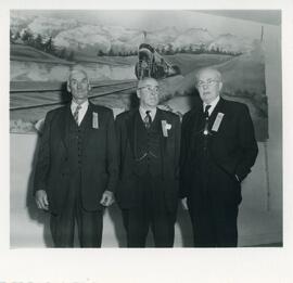 Retirement of Bob Todd, Frank McKay, and Bob Ross in Biggar, Saskatchewan