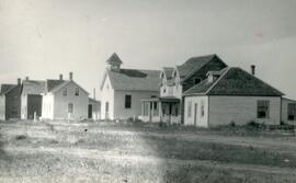 St. Gabriel's Church and Rectory in Biggar, Saskatchewan