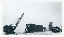 Demolition of Coal Dock in Biggar, SK