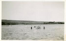 Swimmers At Skinners Lake, Saskatchewan