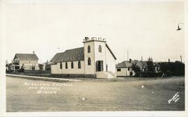 St. Paul's Anglican Church and Rectory in Biggar, Saskatchewan