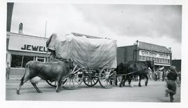 A Covered Wagon at The Jubilee Parade