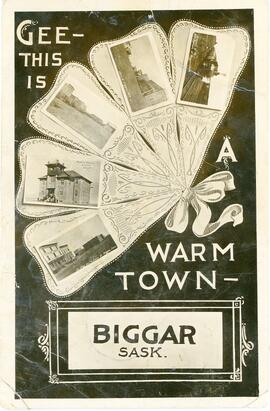 Gee this is a warm town - Biggar, Sask.