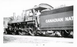 Canadian National Railway Steam Engine #301