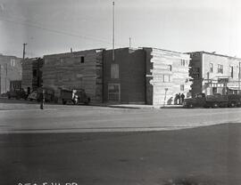 Construction of Canada Post Office in Biggar, Saskatchewan