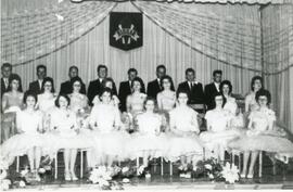 The Graduating Class of 1960 in Biggar, Saskatchewan