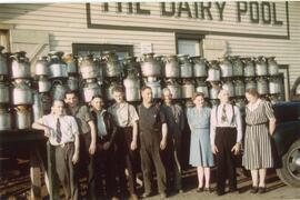 Dairy Pool Staff and Visitors