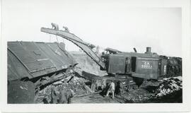 Train Wreck Clean Up Near Mead