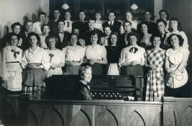 Presbyterian Church Choir in Biggar, Saskatchewan