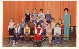 Nova Wood School Grade Two Class of 1980-81 in Biggar, Saskatchewan
