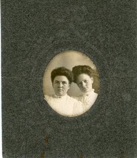 "Mrs. Reg Malcolm and Friend"