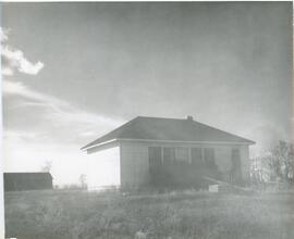 Gagenville School near Biggar, Saskatchewan