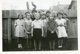 Group of Children in Biggar, Saskatchewan