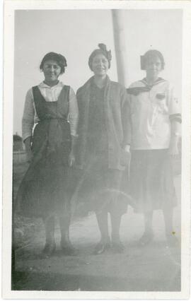 Frances Hoover, Evelyn Norgord, Grace Hoover
