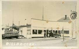 Gas station and garage
