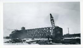 Demolition of Coal Dock in Biggar, SK