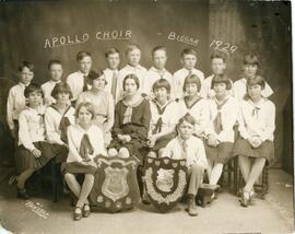 The 'Apollo Choir' in Biggar, Saskatchewan