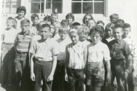The Grade Four or Five Class of 1963-64 in Biggar, Saskatchewan