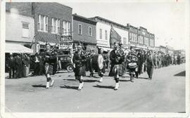 "First Legion Parade In Biggar"