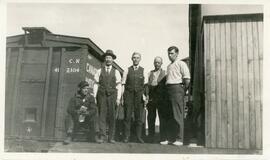 Canadian National Foremen and Storekeeper in Biggar, Saskatchewan