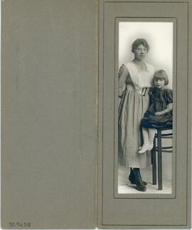 "Lydia Schmitky of North Biggar and Cousin Ethel Malcolm"