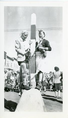 Children in Costume on Main Street
