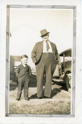 "Mr. James McCormack and Son" in Biggar, Saskatchewan