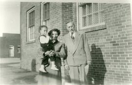 Harry and Ethel Spector With Grandchild, Libby Goldstein, in Biggar, Saskatchewan