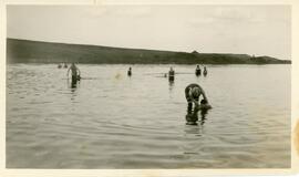 Swimmers At Skinners Lake, Saskatchewan