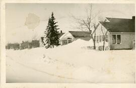 Winter of 1956 in Biggar, Saskatchewan